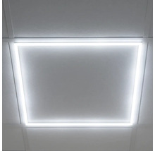 Čtvercové stropní svítidlo s LED osvětlením