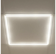 Čtvercové stropní svítidlo s LED osvětlením