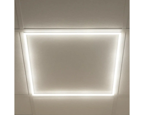 Čtvercové stropní svítidlo s LED osvětlením