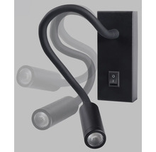 Otočná nástěnná lampa s vypínačem