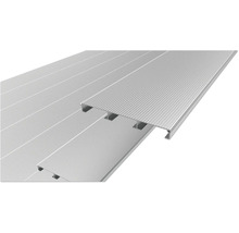 Hliníková terasová prkna s rýhovaným povrchem