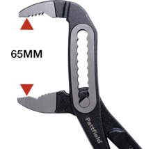 Kombinované kleště Pattfield s maximální šířkou čelistí 65 milimetrů