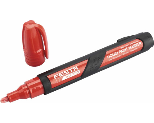 Festa Industry lakový popisovač s kulatým hrotem a šířkou čáry 2,5 mm