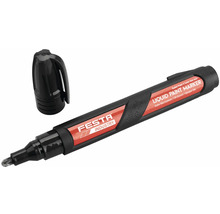 Festa Industry lakový popisovač se šířkou stopy 2,5 mm a sundaným víčkem