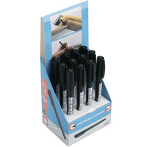 Displej s černými popisovači s dvěma hroty