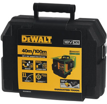 Křížový liniový laser Dewalt v transportním kufříku