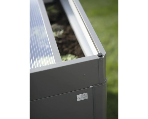 Vyvýšený záhon s logem Biohort