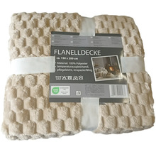 Flanelová deka, přibližně 150 krát 200 centimetrů