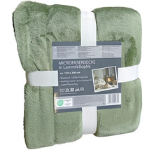 Mikrovláknová deka se vzhledem jehněčí kožešiny, přibližně 150 x 200 cm