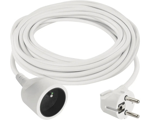 Prodlužovací kabel s ochrannou kontaktní zástrčkou a zásuvkou
