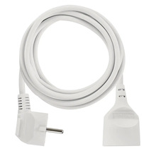 Prodlužovací kabel se zástrčkou a zásuvkou