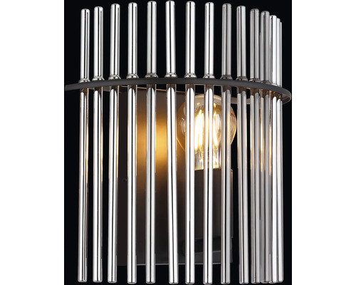 Nástěnné svítidlo s tyčemi a žárovkou