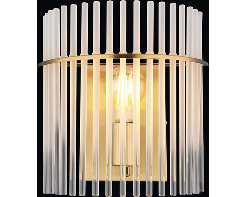 Nástěnné svítidlo s transparentními tyčemi