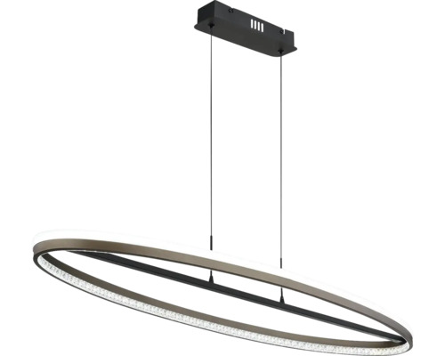 Oválné závěsné svítidlo s LED osvětlením
