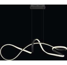 Moderní LED závěsné svítidlo se zakřiveným designem pro interiéry