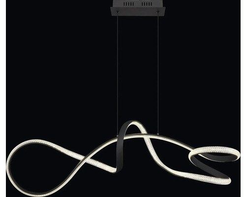 Moderní LED závěsné svítidlo se zakřiveným designem pro interiéry