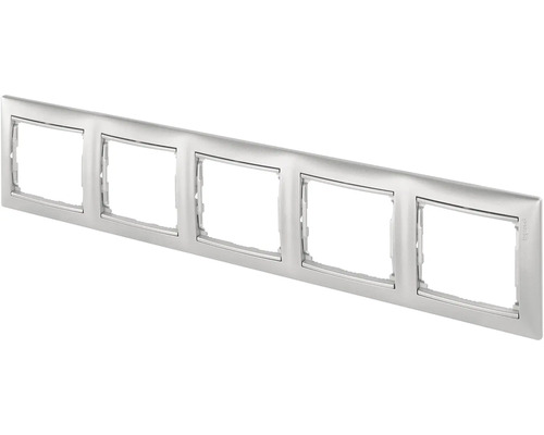 Pětinásobný rámeček pro vypínače a zásuvky