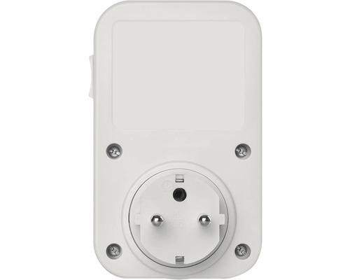 Bílá zásuvková lišta pro vnitřní použití