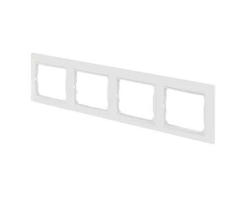 Čtyřnásobný rámeček pro spínače a zásuvky