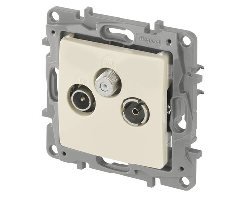 Anténní zásuvka Legrand pro TV, SAT a rádio