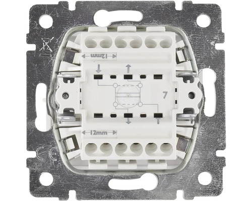 Detail pohledu spínací vložky