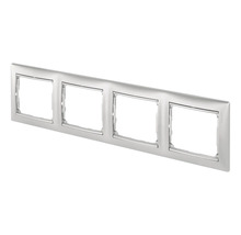 Čtyřnásobný rámeček pro spínač