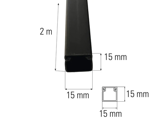 Rozměry dvoumetrového profilu