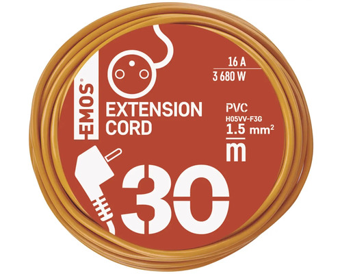 Prodlužovací kabel, 30 metrů dlouhý