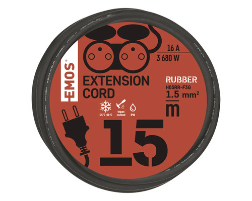 Prodlužovací kabel Hemos, délka 15 metrů