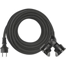 Prodlužovací kabel se zástrčkou a dvojitou spojkou