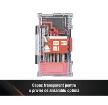 Sada nástrojů Ratfied se závitníky HSS v průhledné krabici