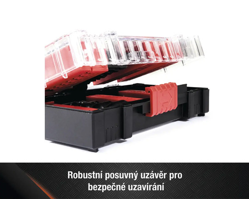 Otevřený box na nářadí pro uložení drobných dílů