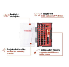 Sada bitů s držákem bitů a úložným boxem