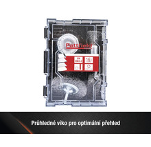 Sada drátěných kartáčů Pattfield v průhledném úložném boxu