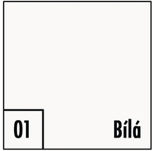Barva bílá číslo 01