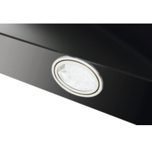 Detailní pohled na osvětlení digestoře