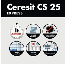Vlastnosti Ceresit CS 25 Express