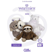 Mini plyšové hračky Warmies s vůní levandule