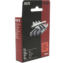 Sponky J C Schwarz typ 343/15, 1200 kusů, v kartonovém obalu