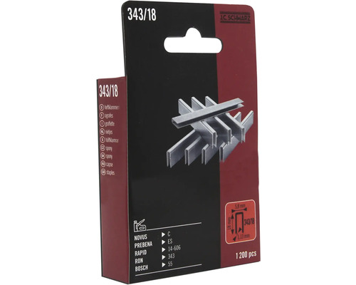 J C. Schwarz sponky 343/18, 1200 kusů