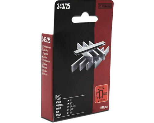 Sponky J.C. Schwarz typ 343/25, 900 kusů