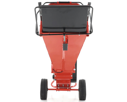 Zahradní drtič pohled zezadu