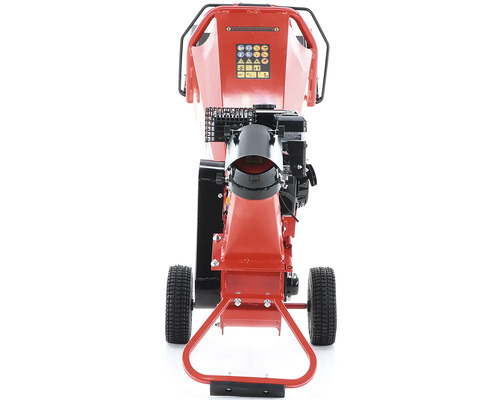 Štěpkovač s koly pro zahradní odpad