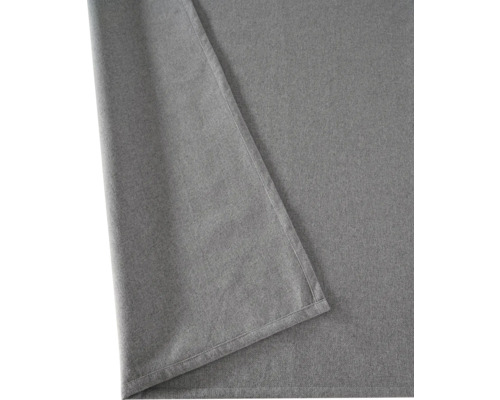 Šedý látkový ubrus