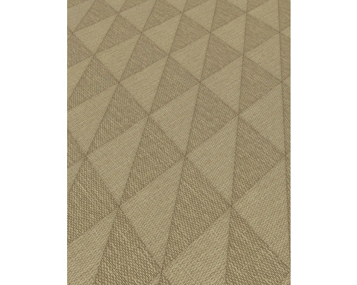 Detail strukturované tapety s geometrickým trojúhelníkovým vzorem