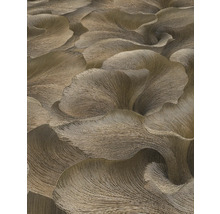 Detail tapety s vlnitým vzorem