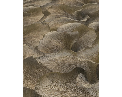 Detail tapety s vlnitým vzorem