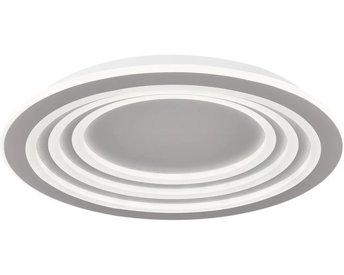 Kulaté stropní svítidlo s designem soustředných kruhů