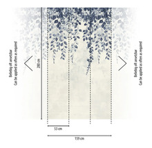 Fototapeta s motivem listů a rozměry