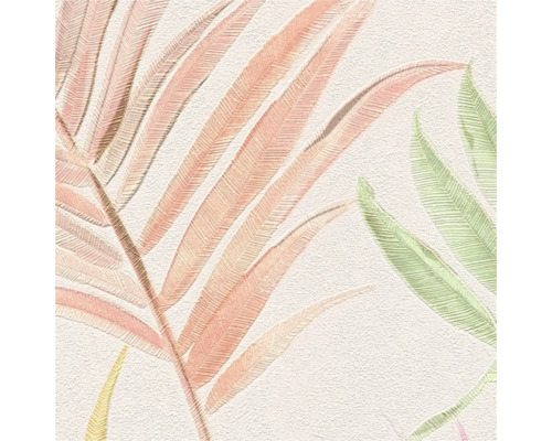 Tapeta se vzorem listů